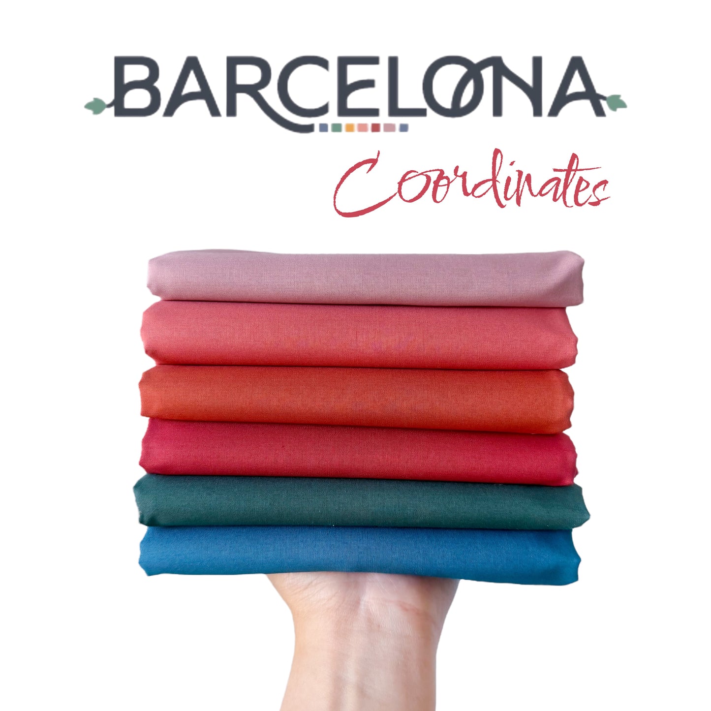 Coordinating Solids for Barcelona Collection | 6-Piece Bundle