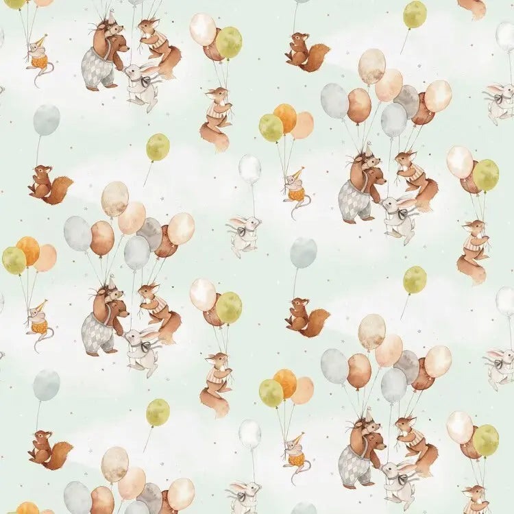 Up & Up - 100% Cotton - Dear Stella - Fabric By The Yard - Animal Print Fabric