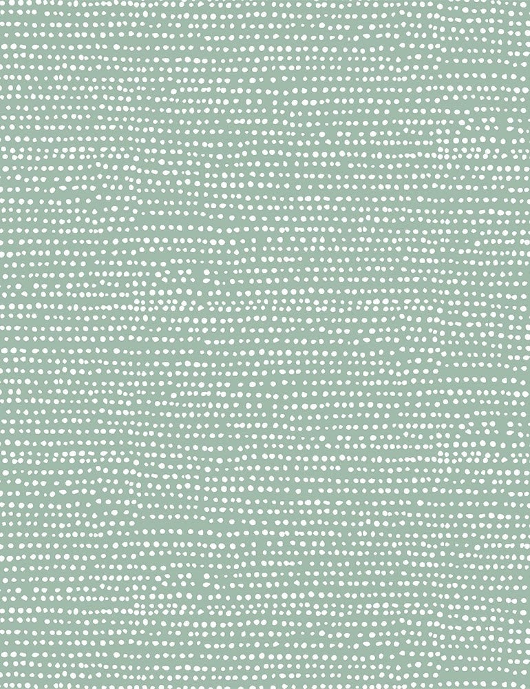 Moonscape - Lagoon Green - 100% Cotton - Dear Stella - Fabric By The Yard - Basic Collection