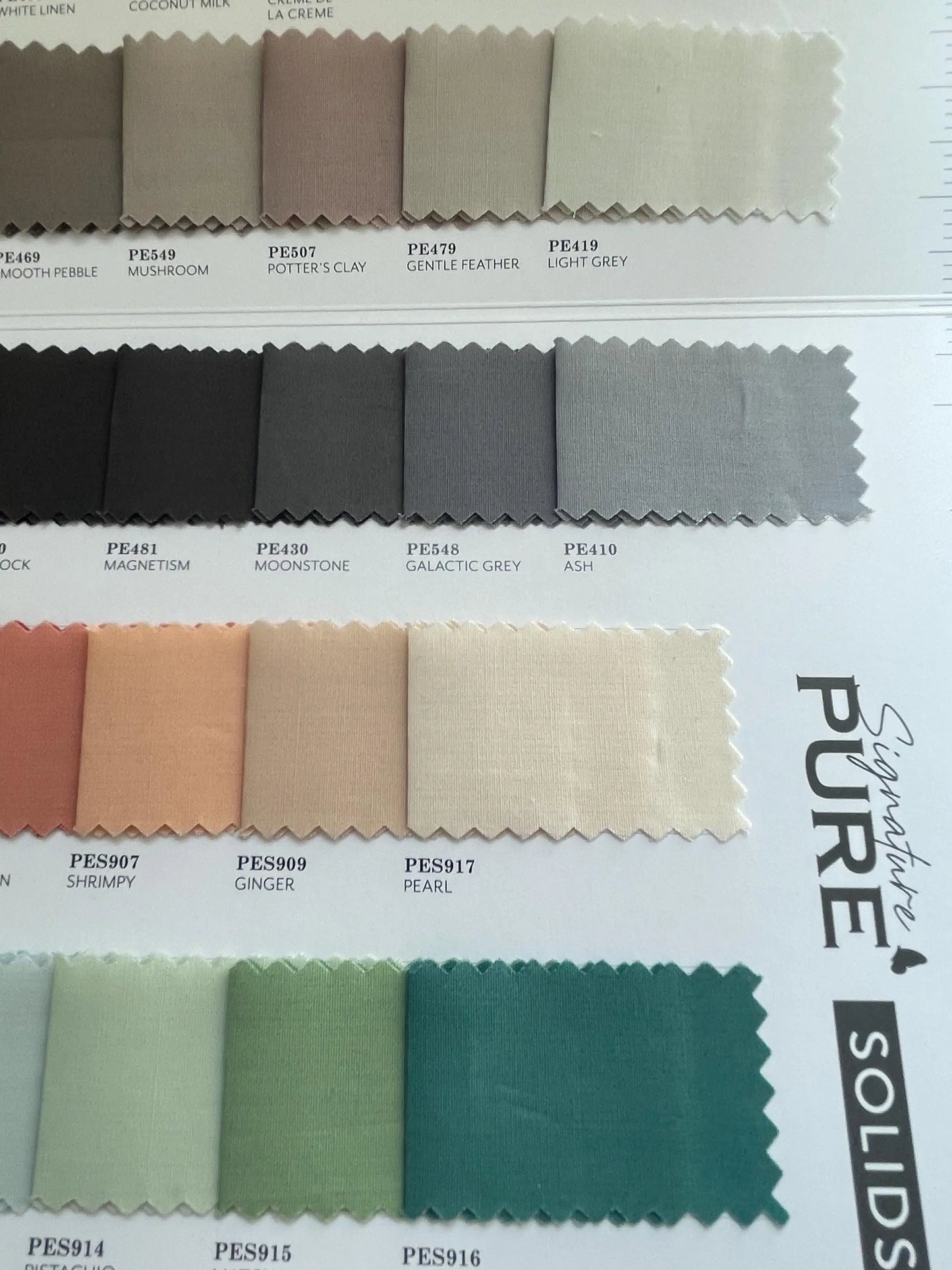 Gray Fabric 100% Premium Cotton by AGF Studio - Galactic Grey PURE Solids - Quilting & Sewing Material