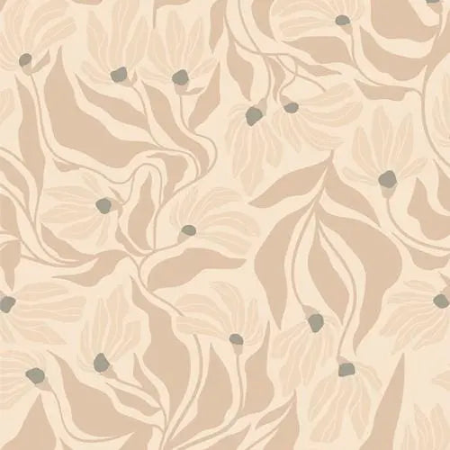 Wind Dance Haze in Linen Blend - Tangerine Collection, Quilt & Craft Material from AGF Studio