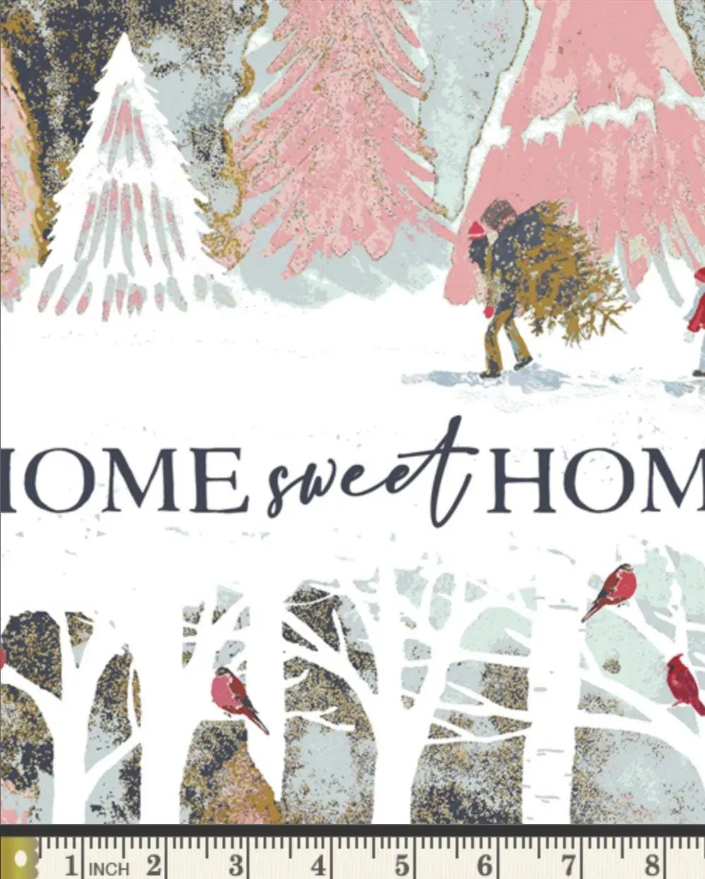 Welcome Home Panel – Premium Cotton by the Yard – ADVENTALE Collection by Katarina Roccella – Art Gallery Fabrics, Panel Size = 24" x 44"