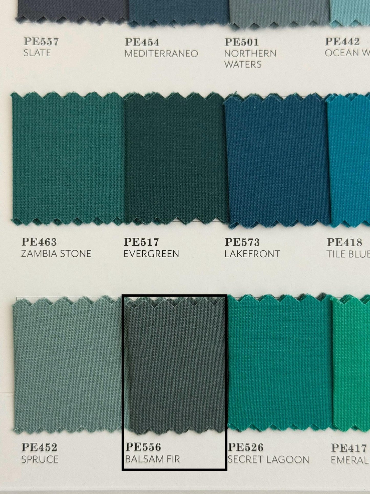 Balsam Fir Solid Cotton Fabric by AGF Studio - Green from Barcelona Collection, 100% Premium Quilting Textile