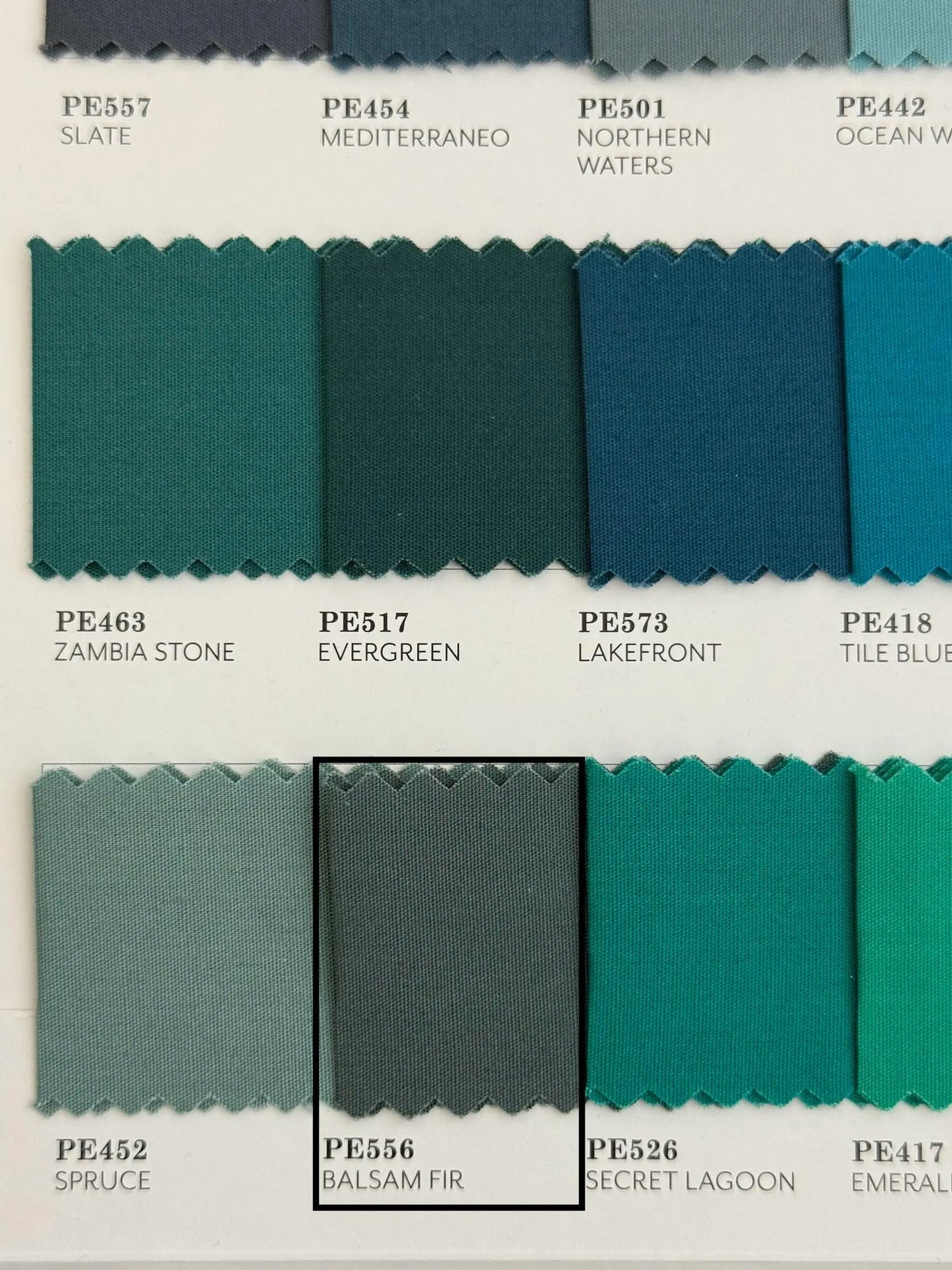 Balsam Fir Solid Cotton Fabric by AGF Studio - Green from Barcelona Collection, 100% Premium Quilting Textile