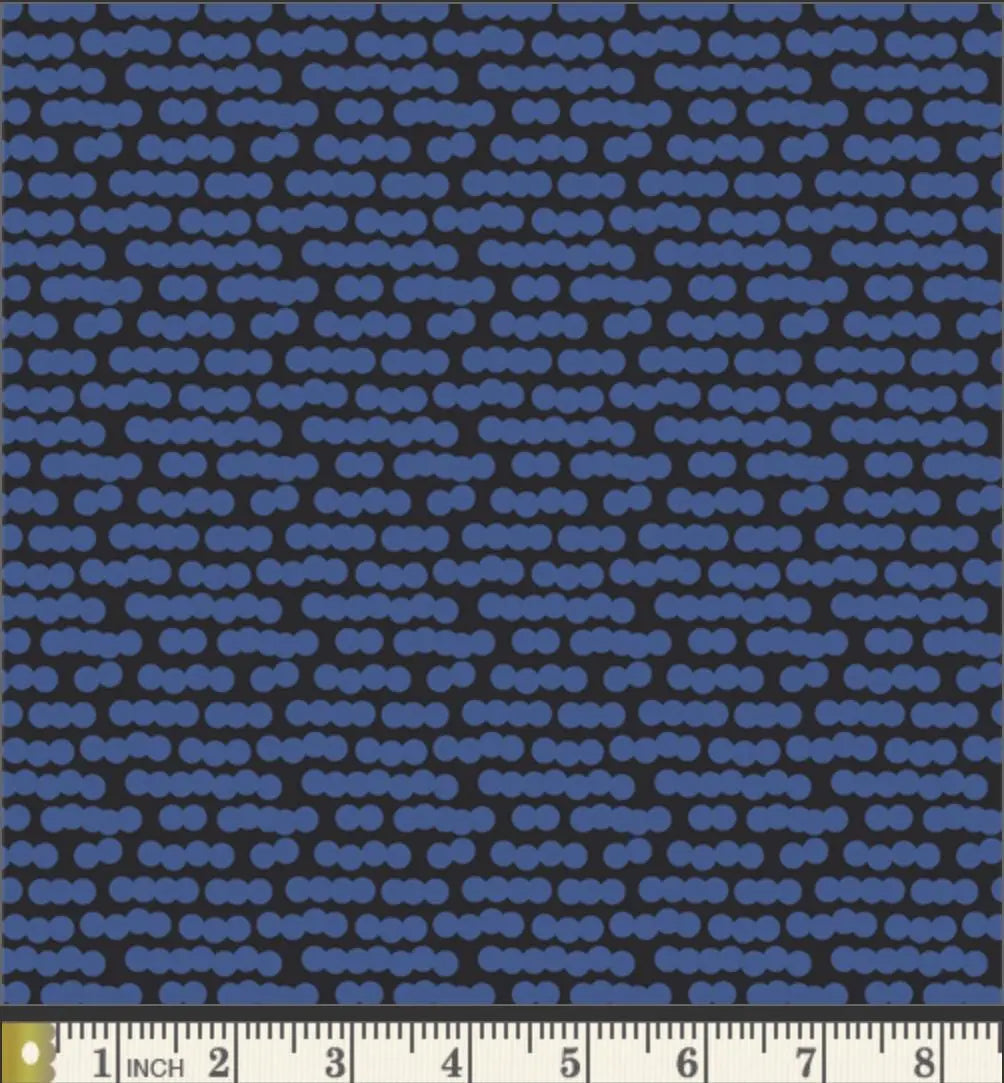 Playing Dots Overcast – Premium Cotton by the Yard – THE CUR8TOR - Modernista Collection by AGF Studio – Art Gallery Fabrics, Floral Print