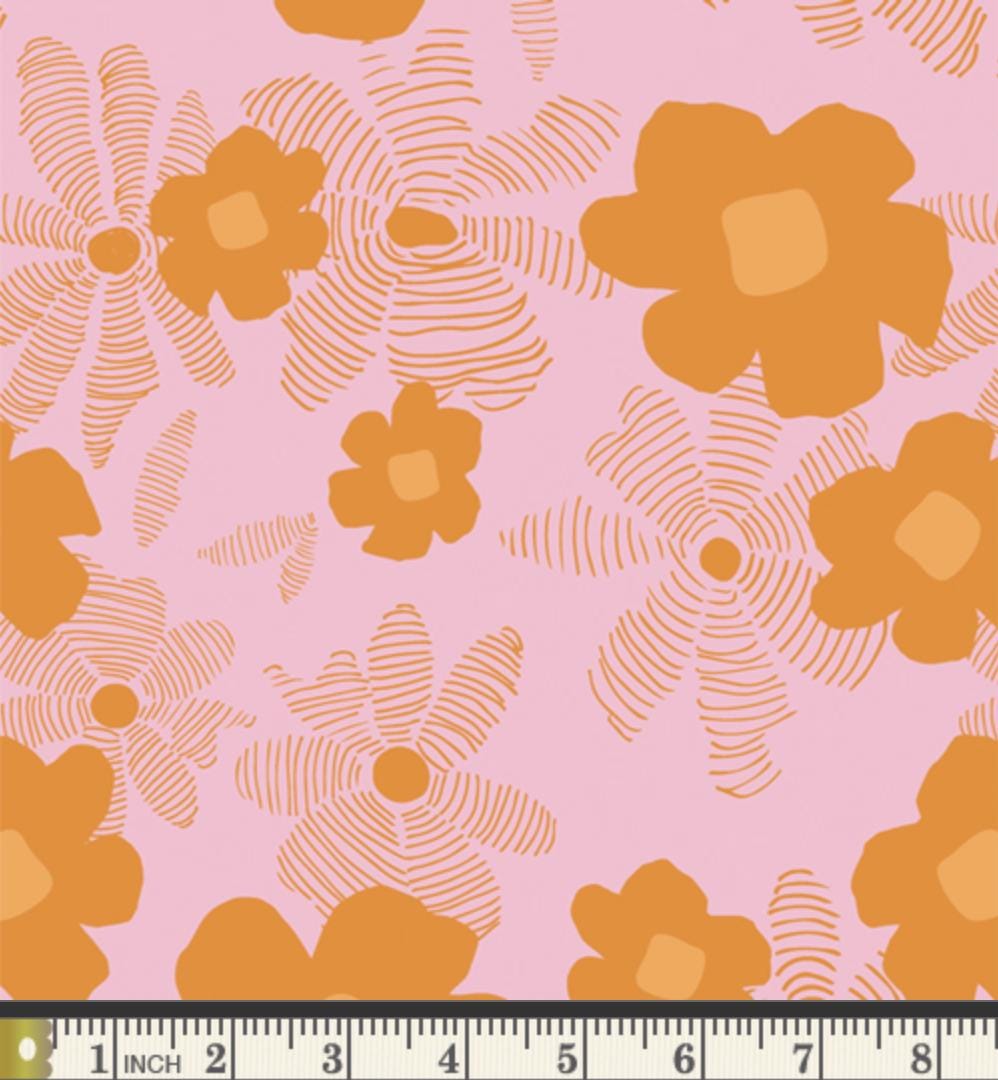 Asphodel Delight – Premium Cotton by the Yard – THE CUR8TOR - Modernista Collection by AGF Studio – Art Gallery Fabrics, Floral Print