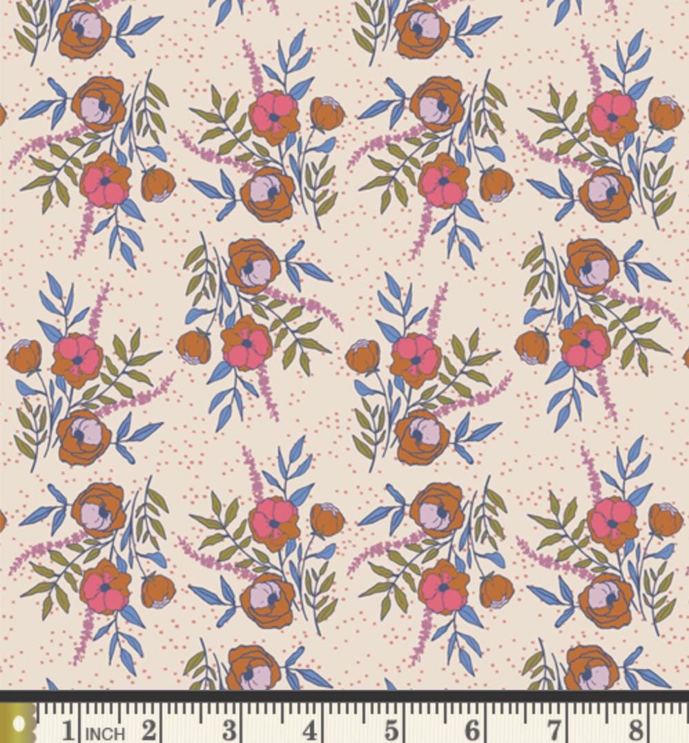 Blissfloral Dance – Premium Quilting Cotton by the Yard | Starling Collection by Maureen Cracknell – Art Gallery Fabrics