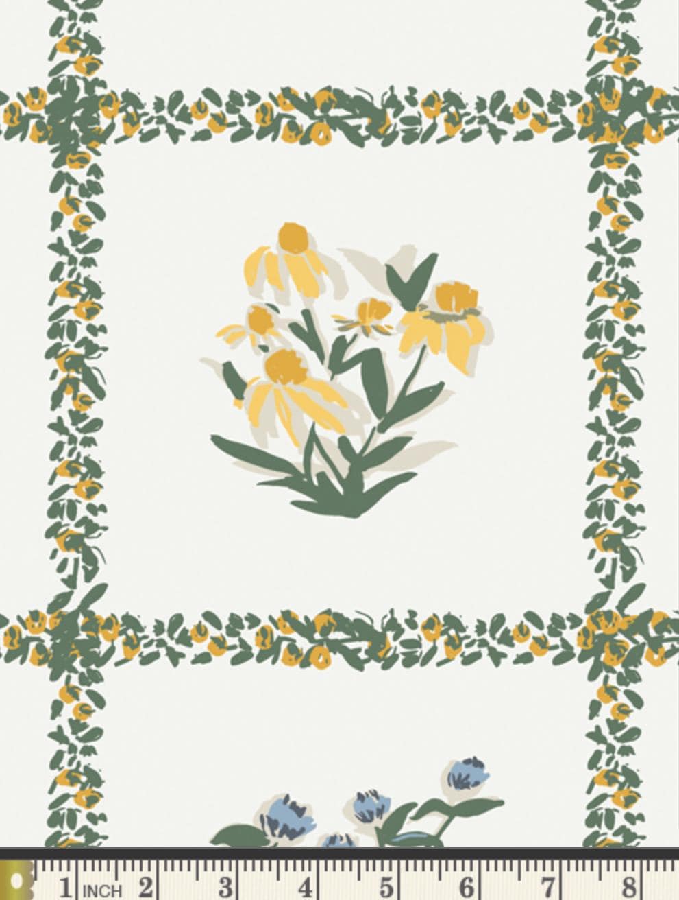 Kitchen Garden Fabric Panel