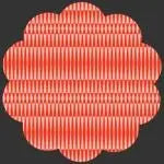 Carnival Stripe Flame – Premium Quilting Cotton by the Yard | Purr Parade Collection by AGF Studio | Art Gallery Fabrics