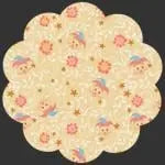 Purrfectly Clownish Sun – Premium Quilting Cotton by the Yard | Purr Parade Collection by AGF Studio | Art Gallery Fabrics