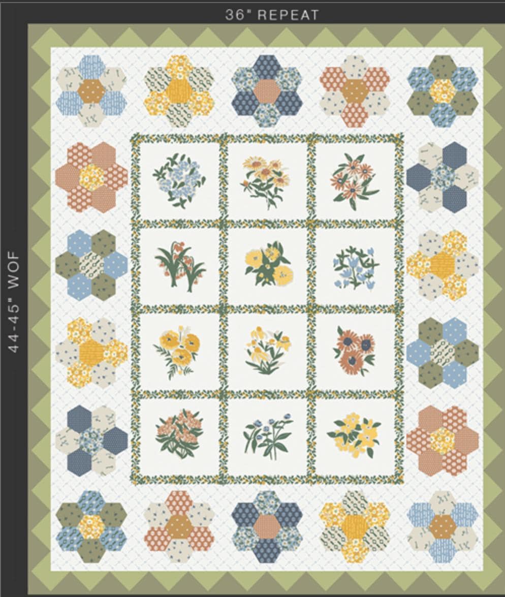Kitchen Garden Fabric Panel
