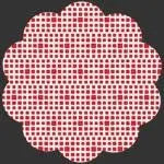 Squared Elements Pomegranate Fabric by AGF Studio - Quilting Material
