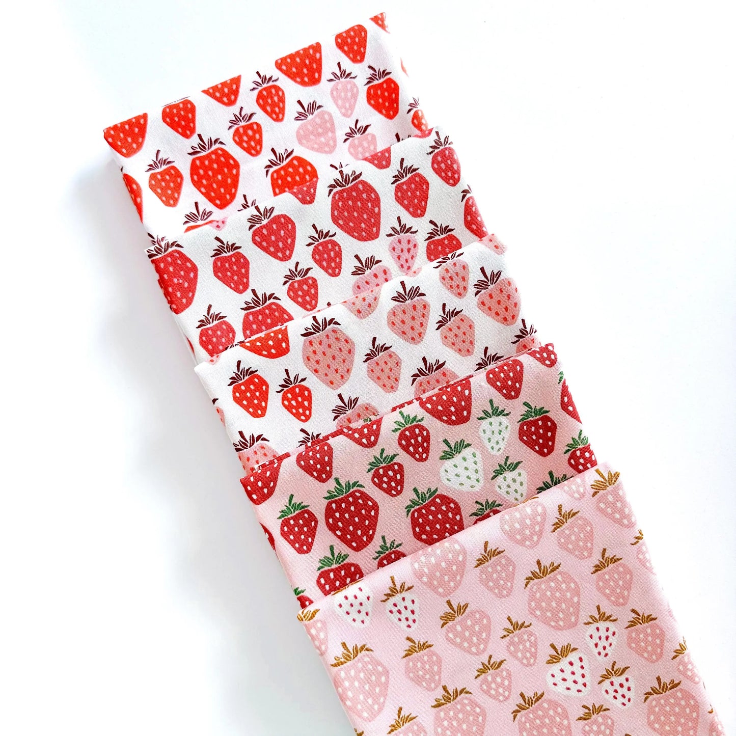 Under the Apple Tree, 10 Pc Curated Fabric Bundle by Cotton+Steel, Strawberry Blueberry Prints, Half Yard, Fat Quarter, or Quarter Yard Cuts