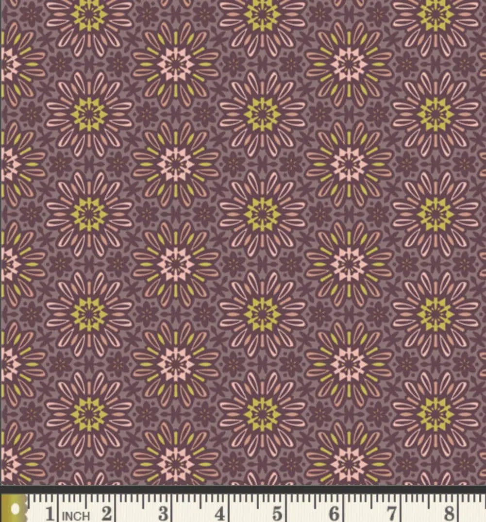 Radiant - Premium Quilting Cotton by Sewcial Bee Collective | GeoBloom Collection Fabric Yards