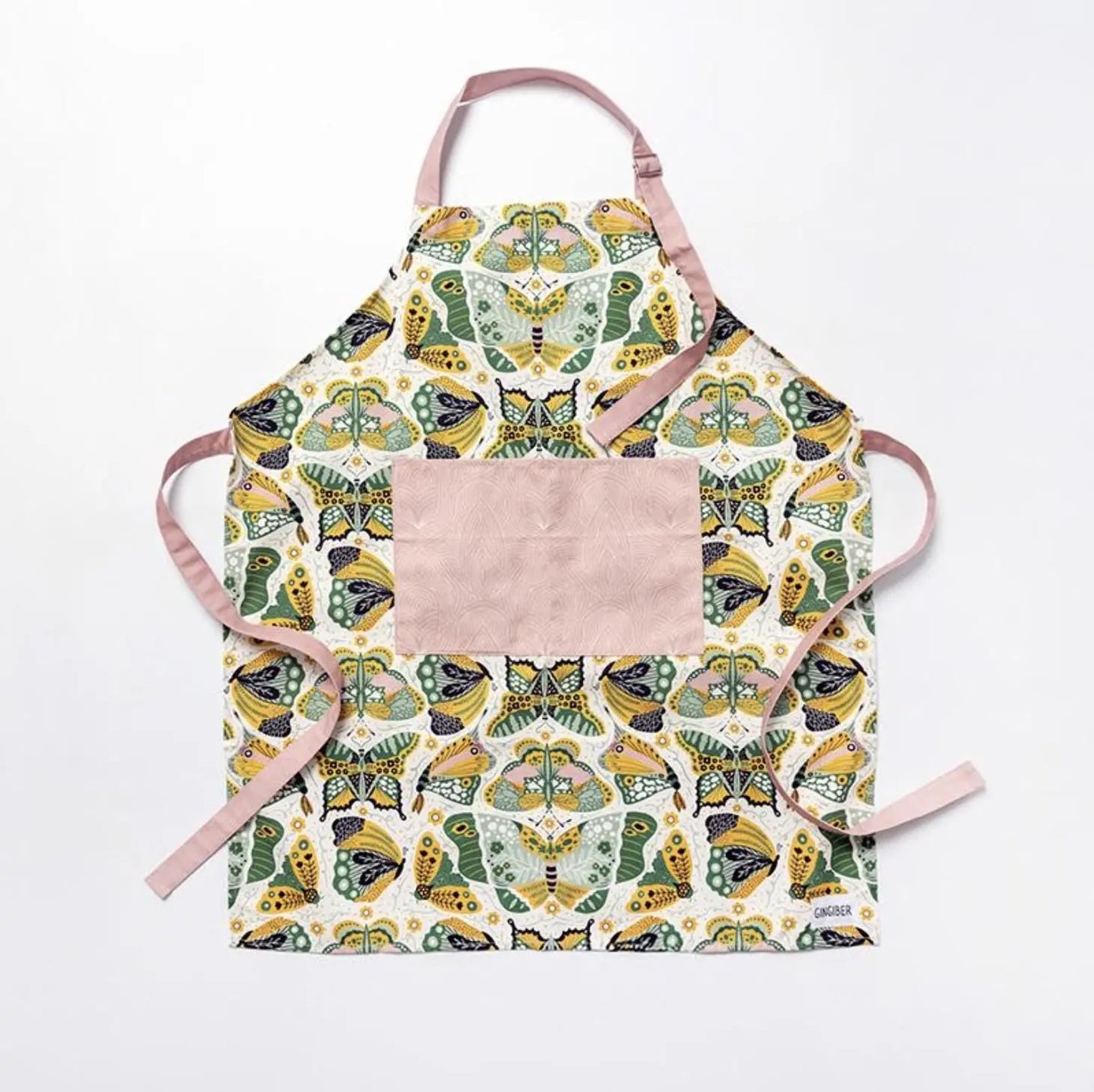 Apron – Night Butterfly | Night Owl Collection by Gingiber for Moda Fabrics (Cotton)