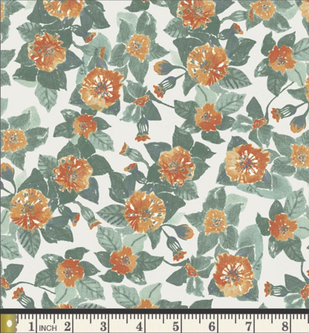 Casa Vicens Gold from Barcelona Collection designed by Katarina Roccella, Art Gallery Fabrics 100% Cotton by the yard