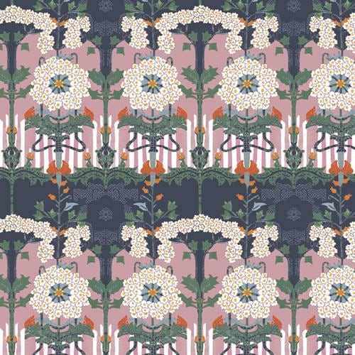 Modernist Muse from Barcelona Collection designed by Katarina Roccella, Art Gallery Fabrics 100% Cotton by the yard