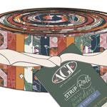 Barcelona Strips Roll β 40 Precut 2.5" Strips | Jelly Roll designed by Katarina Roccella for AGF β 100% Premium Cotton Quilting Fabric