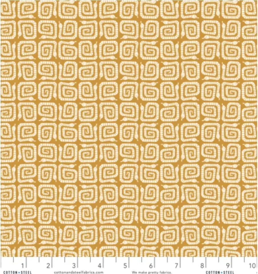 LV904-GL2 Rising Sun - Winding Snake - Glimmer Fabric