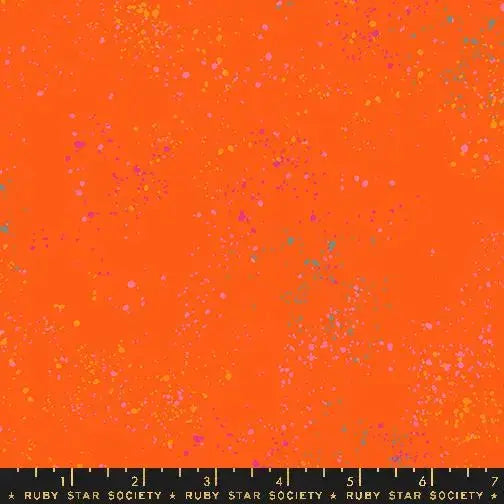 Speckled Goldfish Orange Fabric – Ruby Star Society by Rashida Coleman Hale | RS5027 120 | Quilting Cotton