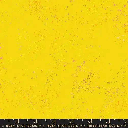 Speckled Metallic Golden Hour Fabric – Ruby Star Society by Rashida Coleman Hale | RS5027 111M | Quilting Cotton