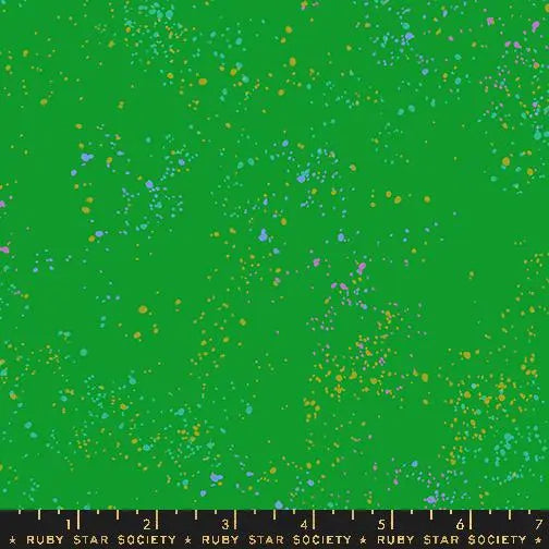 Speckled Verdant Green Fabric – Ruby Star Society by Rashida Coleman Hale | Cotton Quilting Fabric | RS5027 114