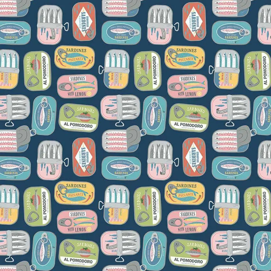 Dear Stella Wanderlust Fabric Bundle | Mediterranean Market 5 Piece Cotton Quilt Bundle | Fat Quarter or Half Yard Coastal Fabric Set