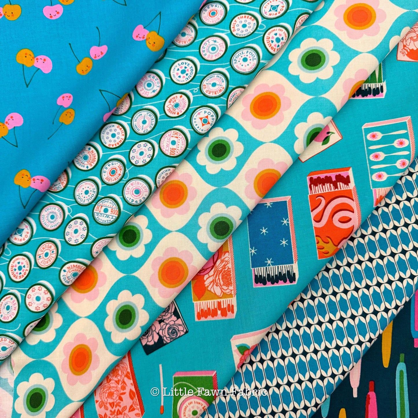 Trinketry Fabric Bundle – 28 Piece Fat Quarter Full Collection | Ruby Star Society | Melody Miller | Quilting Cotton Bundle