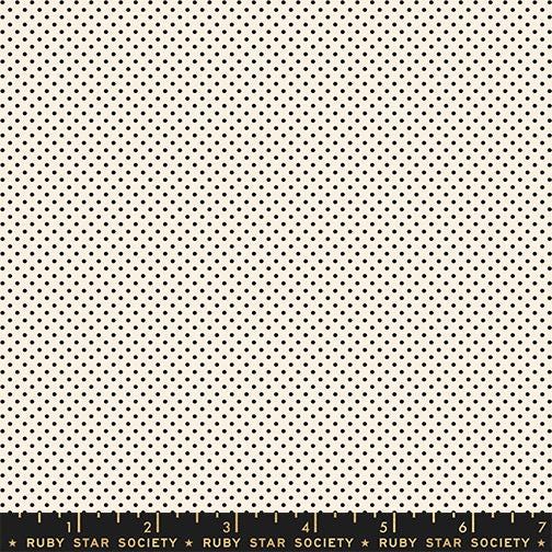 Mystic Fable Mini Dot Black on Natural Fabric by Alexia Abegg for Ruby Star Society | Quilting Cotton Yardage | RS4102 20