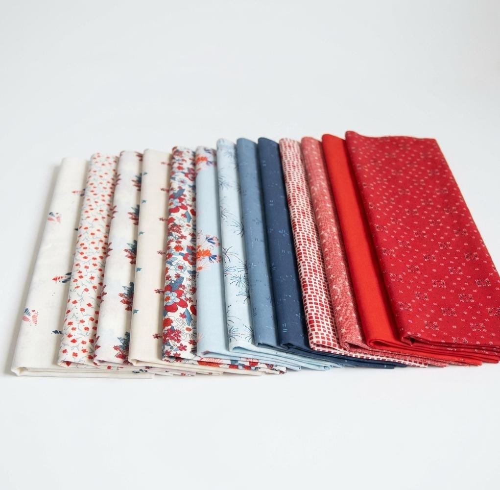 Sweet Liberty Garden Fat Quarter Bundle – 13pc Curated Set (Only 2 Available)