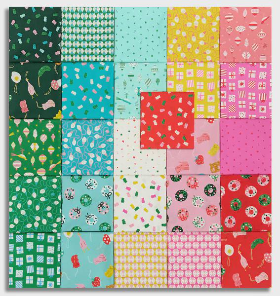 Merry Happy Full Collection Fat Quarter Bundle | Ruby Star Society | Kimberly Kight Christmas Fabric | (26 FQ) | Shop Cut