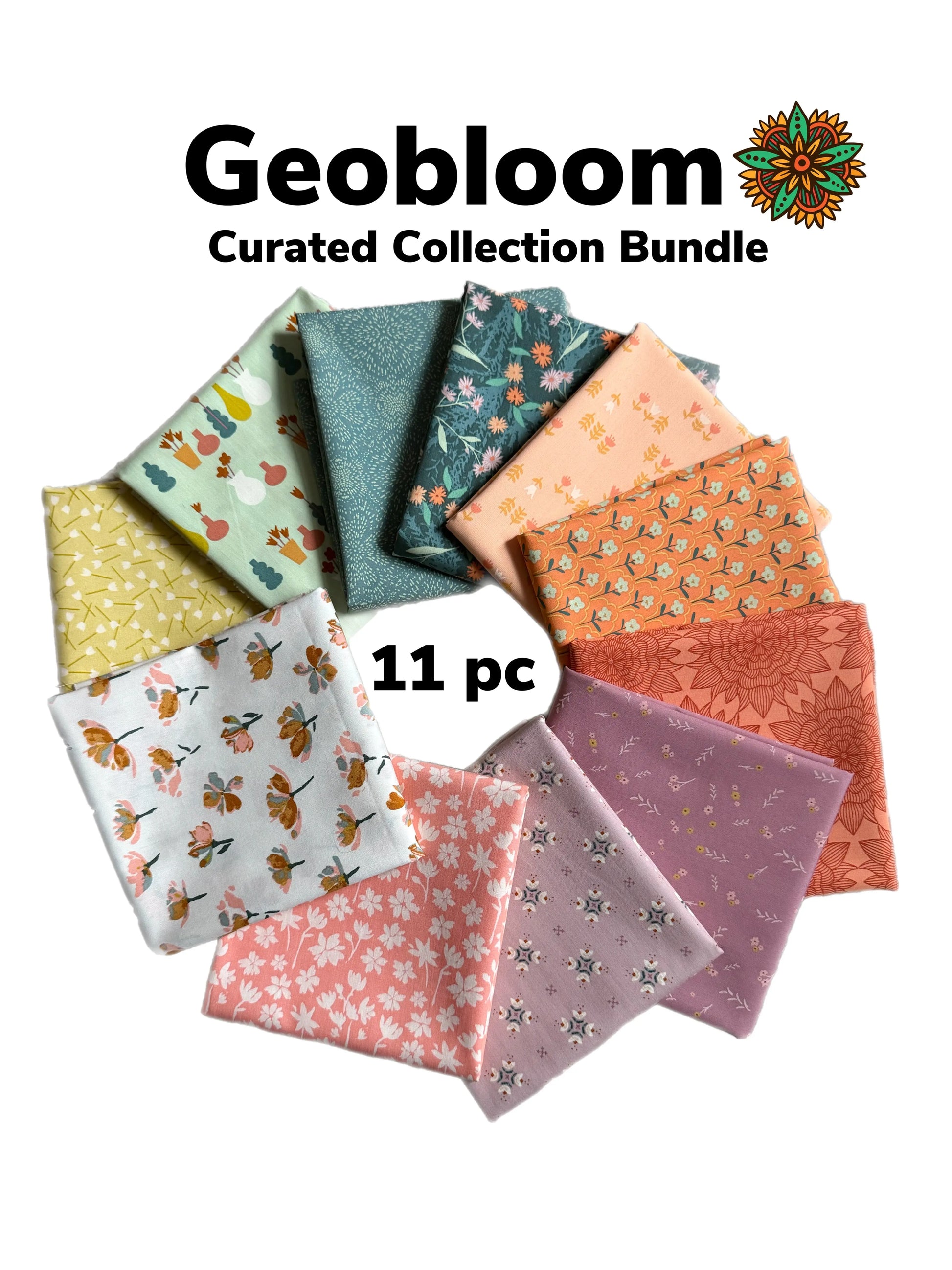 Geobloom Curated Collection Bundle - 11 Piece Little Fawn Fabric