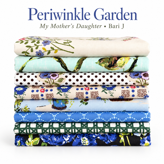 Periwinkle Garden — 8 Piece My Mother’s Daughter Fabric Bundle