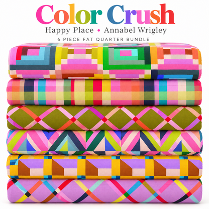 Color Crush Fat Quarter Bundle | 6 Prints