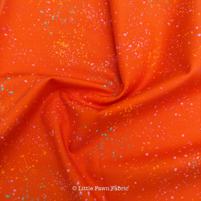 Speckled Goldfish Orange Little Fawn Fabric