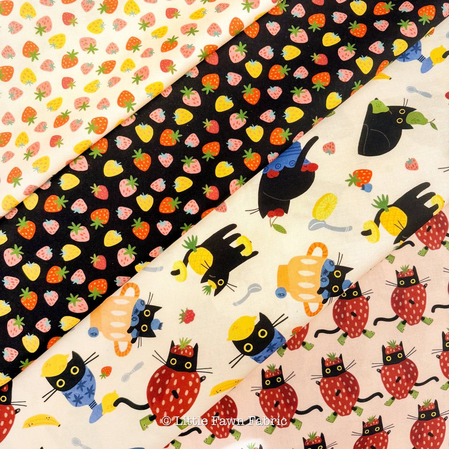 Full Collection Fat Quarter Bundle – Furruit Platter by Dear Stella (12 FQs)