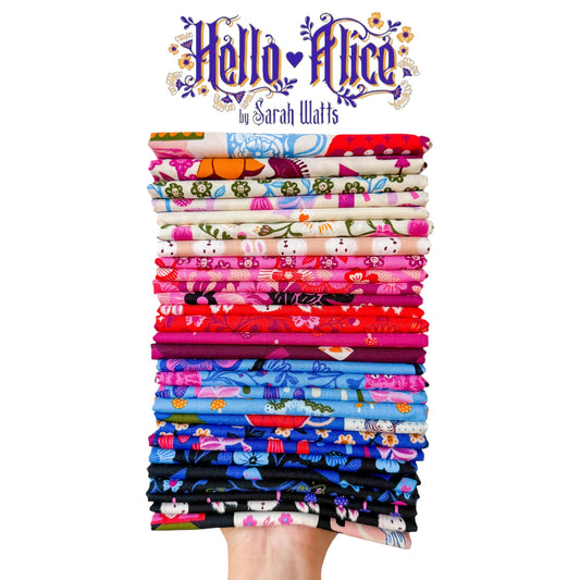 Ruby Star Society – Hello Alice Fabric Bundle | 28 Fat Quarters or Half Yards • Optional 35" Hello Alice Panel