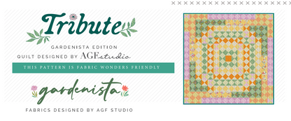 Tribute Quilt Kit - Gardenista Edition by AGF Studio