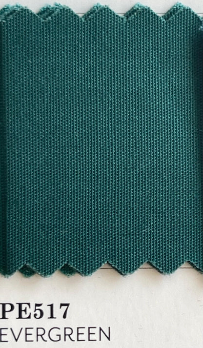 Evergreen (Hunter Green/Dark Green Fabric) by AGF Studio - PURE Solids Collection - 100% Premium Cotton - Dark Green/Hunter Green Fabric