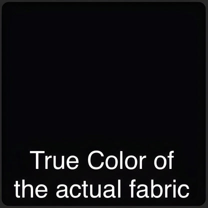 Caviar (Solid Black Fabric) by AGF Studio - PURE Solids Collection - 100% Premium Cotton