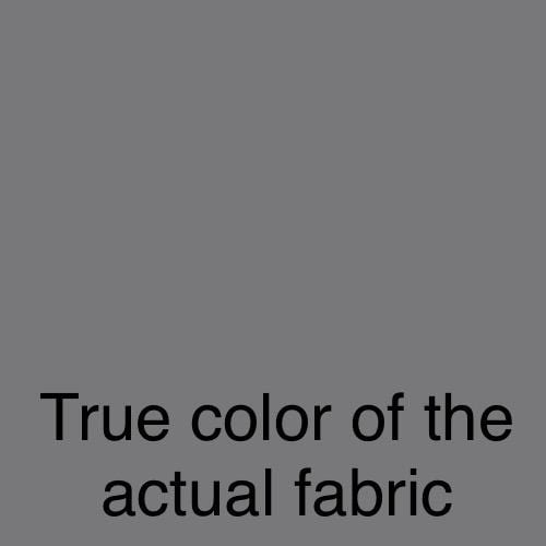 Gray Fabric 100% Premium Cotton by AGF Studio - Galactic Grey PURE Solids - Quilting & Sewing Material