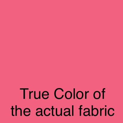 Cactus Flower Pink Rose Fabric by AGF Studio - Pure Solids 100% Premium Cotton Quilting Material