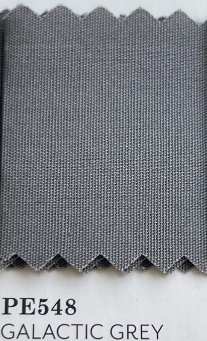 Gray Fabric 100% Premium Cotton by AGF Studio - Galactic Grey PURE Solids - Quilting & Sewing Material