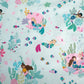 Mermaid For Each Other Fabric - 100% Cotton Ocean/Sea Creatures/Mermaid Print by Dear Stella - Capri/Light Blue Backdrop