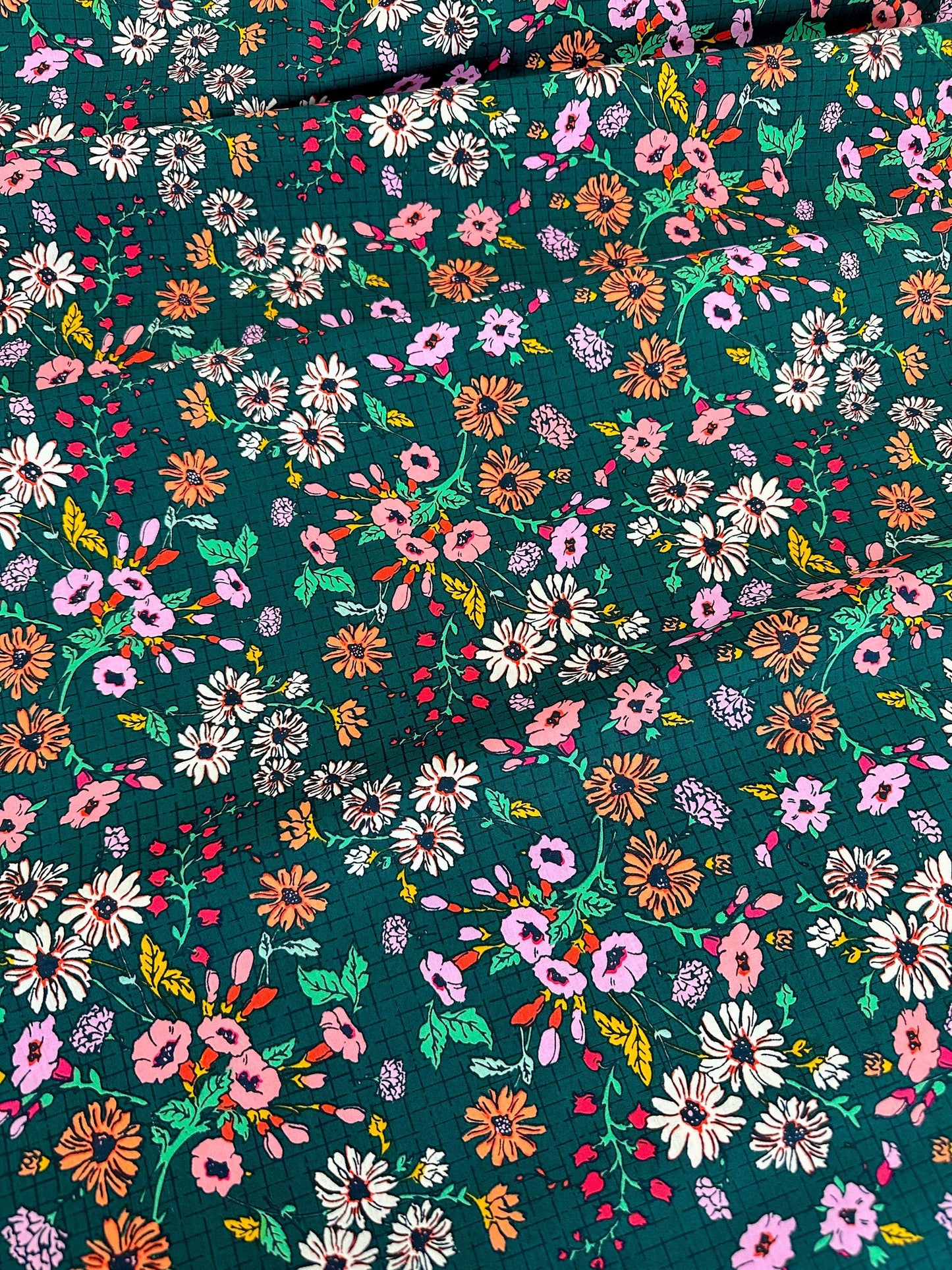 Moonflowers Charm Fabric - 'Abode' Collection - Premium Cotton - Maureen Cracknell Design - From AGF Studio