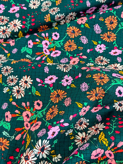 Moonflowers Charm Fabric - 'Abode' Collection - Premium Cotton - Maureen Cracknell Design - From AGF Studio