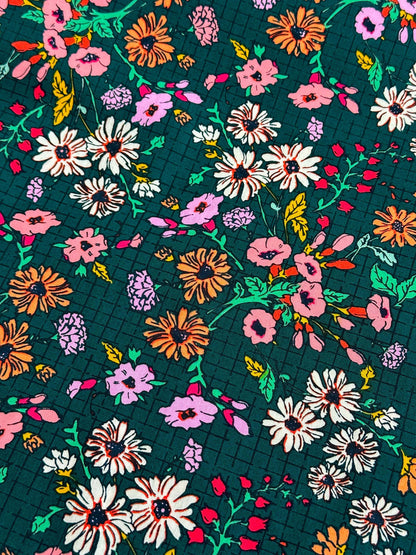 Moonflowers Charm Fabric - 'Abode' Collection - Premium Cotton - Maureen Cracknell Design - From AGF Studio
