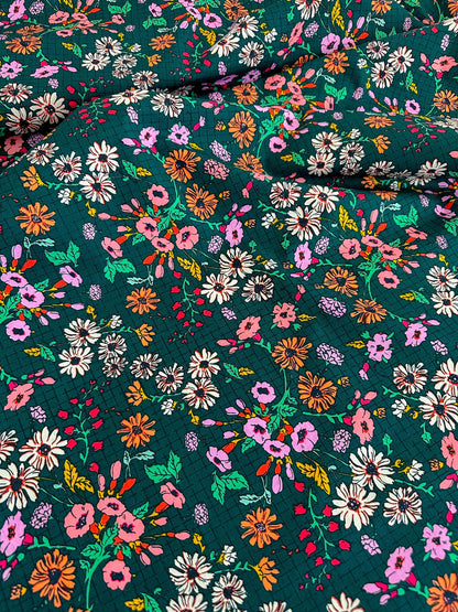 Moonflowers Charm Fabric - 'Abode' Collection - Premium Cotton - Maureen Cracknell Design - From AGF Studio