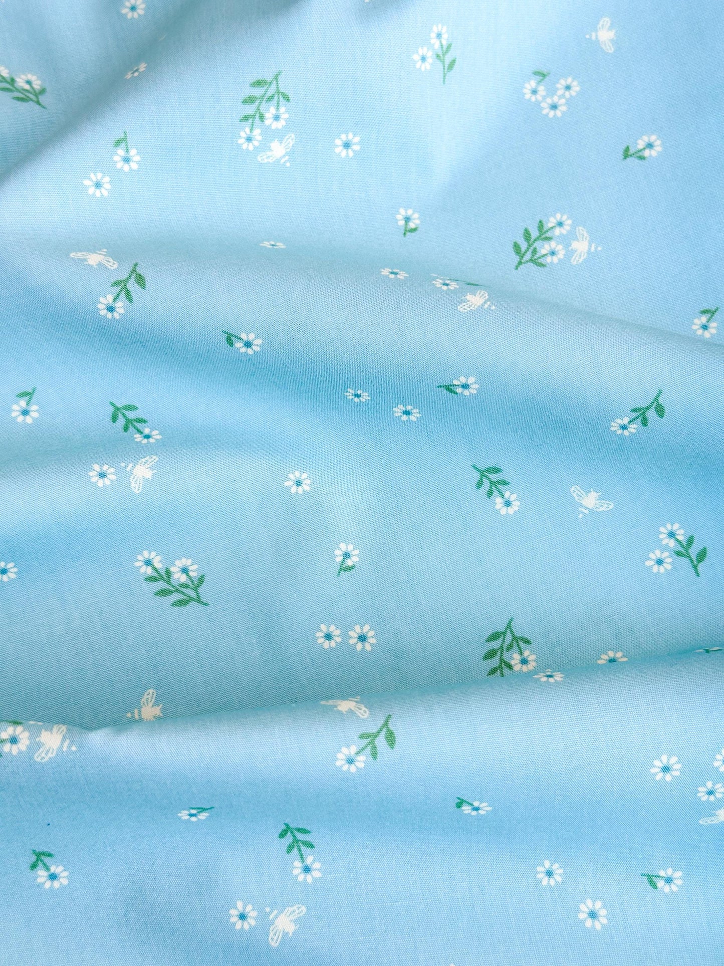 Foraging Flutter in Mist, by Maureen Cracknell for AGF, 100% Premium Cotton Fabric