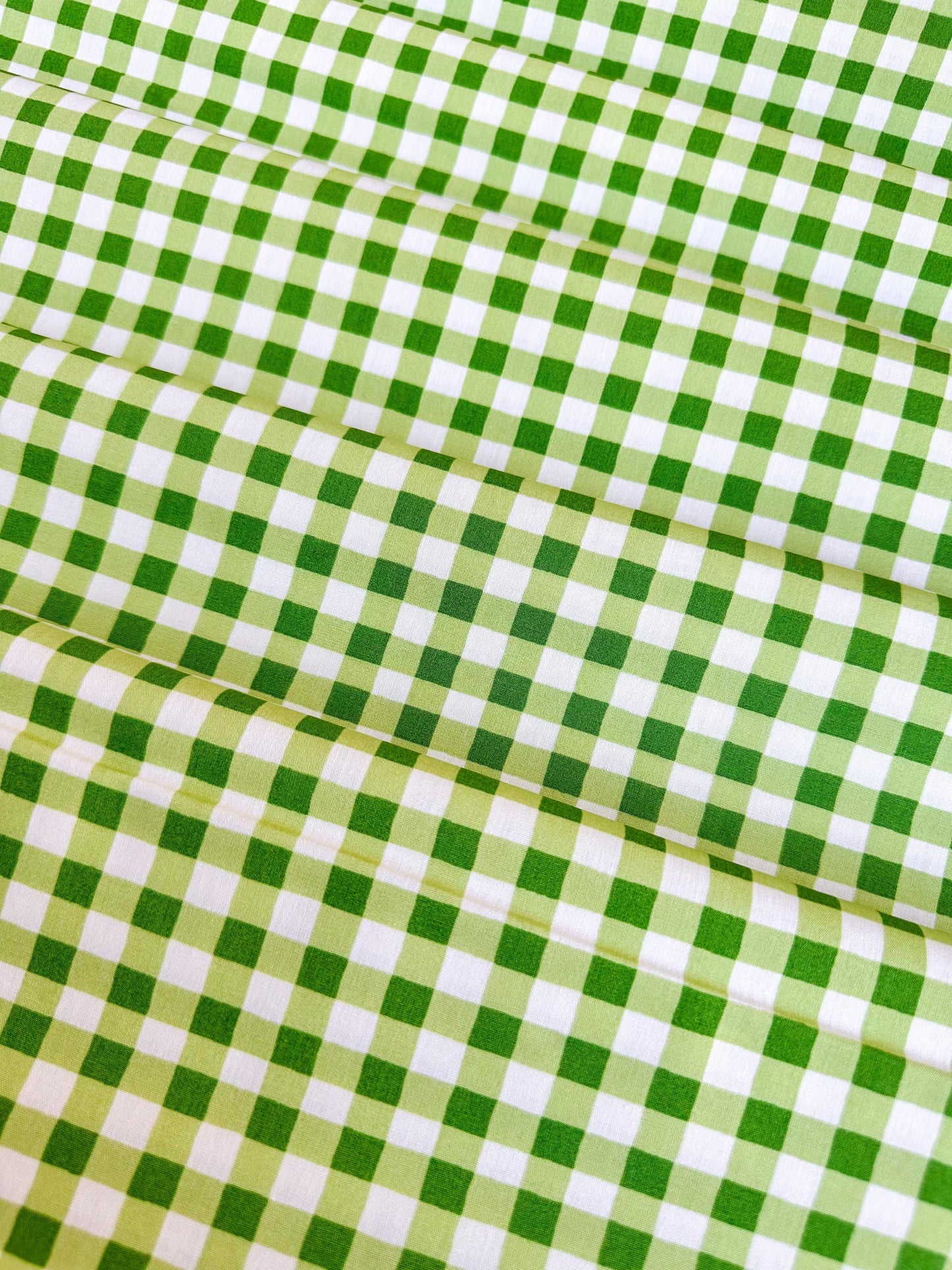 Small Plaid of my Dreams in Fern, by Maureen Cracknell for Art Gallery Fabrics, 100% Premium Cotton Fabric
